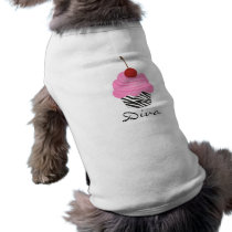 Diva Cupcake Pet Shirt