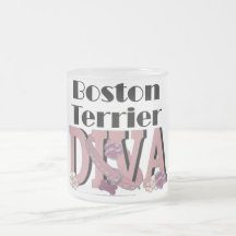 DIVA de Boston Terrier Tazas