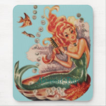 DIVA DE LA SIRENA DEL COJÍN DE RATÓN TAPETES DE RATÓN