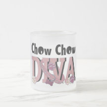 DIVA del perro chino de perro chino Taza De Café