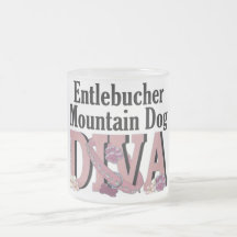 DIVA del perro de la montaña de Entlebucher Taza De Café