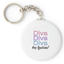 Diva Diva Diva Key Chain