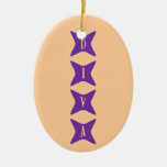 DIVA: Divinely inspired and virtuously anointed Christmas Ornaments