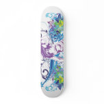 Diva DJ Music Bliss Cool Colors Skate Board Decks