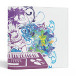 Diva DJ Music Bliss Cool Colors Vinyl Binder