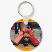 DIVA DOG Chillin' Keychain by chriscory28 DIVA DOG Chillin' Keychain