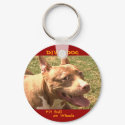 DIVA DOG Profile Keychain
