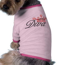Diva dog shirt pet clothing
