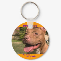 DIVA DOG Smiling Keychain by chriscory28 DIVA DOG Smiling Keychain