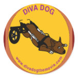 DIVA DOG Stickers Version 1