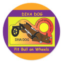 DIVA DOG Stickers Version 2