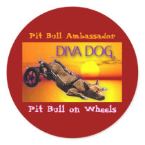 DIVA DOG Stickers Version 5