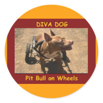 DIVA DOG Stickers Version 7