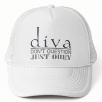 Diva: Don't Question Mesh Hat