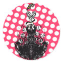 Diva Fashion Sticker - White Dots