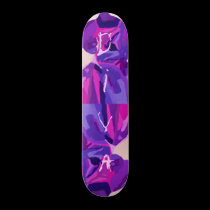 Diva Fashionista In Blue I skateboards