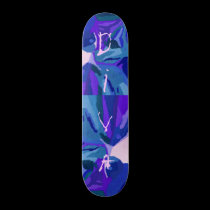 Diva Fashionista In Blue skateboards by Yve_13 Diva Fashionista In Blue skateboards