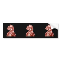 Diva Fashionista In Neutral bumper stickers