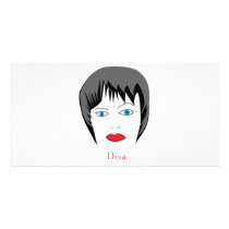 diva girl photo cards by Cheryldesigns diva girl photo cards