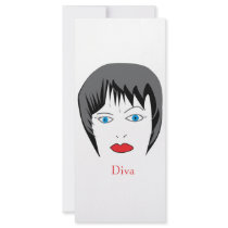 diva girl rack cards by Cheryldesigns diva girl rack cards