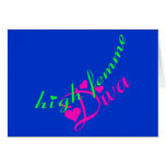 Diva High Femme Diva Card