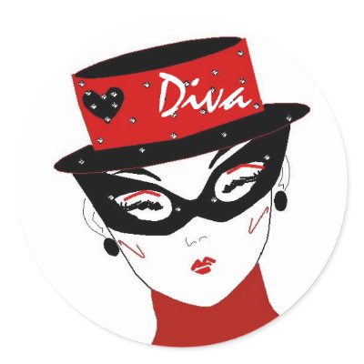"Diva I" Sticker by Yve_13
