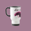 diva in a carry on travel mug by divainacarryon diva in a carry on travel mug