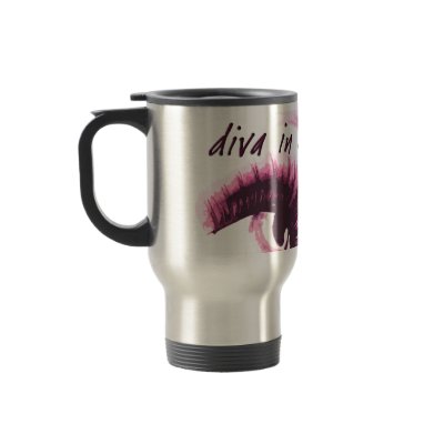 diva in a carry on travel mug by divainacarryon
