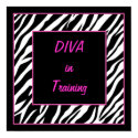 Diva in Training poster posters by randomocity Diva in Training poster posters