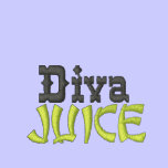 Diva juice Tee embroidered shirts
