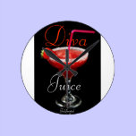 Diva Juice wall clocks