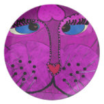Diva Kitty Plate