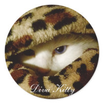 Diva Kitty stickers