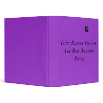 DIVA MANTRA 3 RING BINDERS