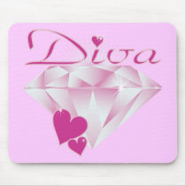 Diva mousepads by clotheshound Diva mousepads