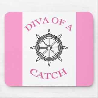 DIVA Of A CATCH mousepad mousepad