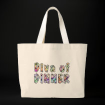 DIVA of DINNER Grocery BAG - Fashion TOTE bags