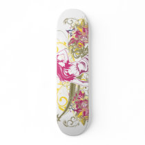Diva Punk DJ Music Bliss Skateboards