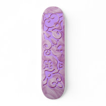 Diva Purple Plume Wingnut Designer Name skateboards