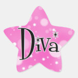 Diva star stickers
