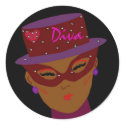 "Diva" Sticker by Yve_13 "Diva" Sticker
