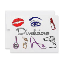 Divalicious invitations by markthaler Divalicious invitations