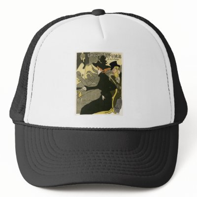 Divan Japonaise Hat by vintage_poster