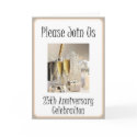Diva's 25th Anniversary Party Invitation cards by NightSweatsDiva Diva's 25th Anniversary Party Invitation cards