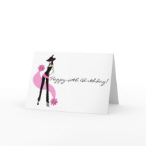 Diva's 40th Birthday Card for Women by NightSweatsDiva Diva's 40th Birthday Card for Women