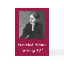 Diva's 50th Birthday Card for Women
