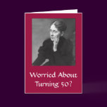 Diva's 50th Birthday Card for Women
