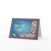 Diva's 50th Birthday Confetti Card by NightSweatsDiva Diva's 50th Birthday Confetti Card