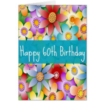 Diva's 60th Birthday Card for Baby Boomers