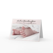 Diva's Congrats on Your New Granddaughter Card